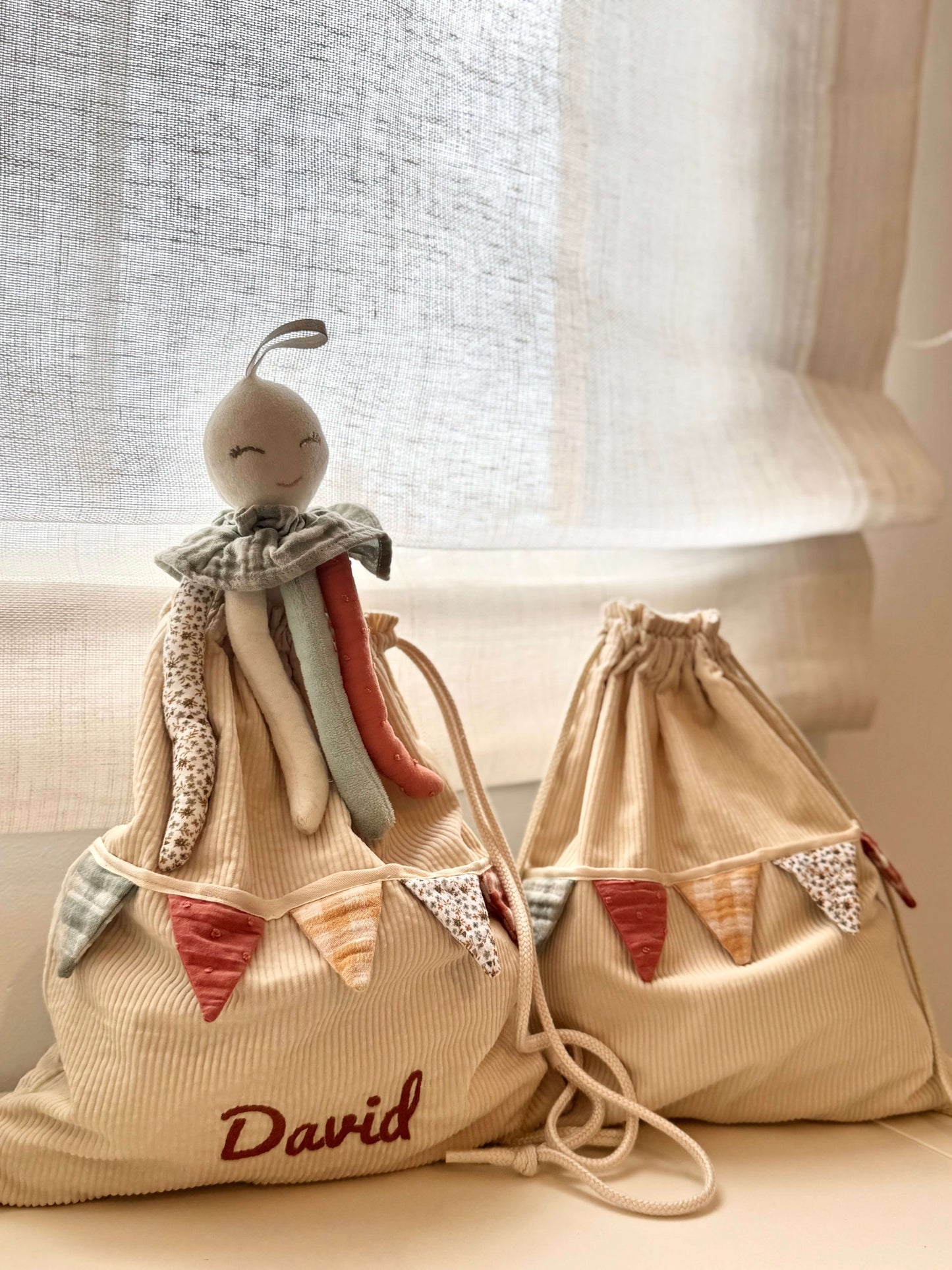 Mochila de cuerdas impermeable