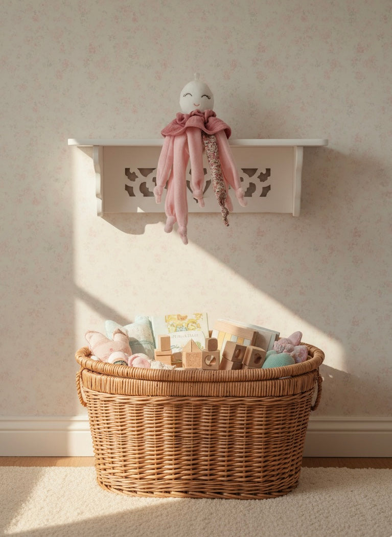 Pack Nonito el pulpito sensorial + doudou rosa