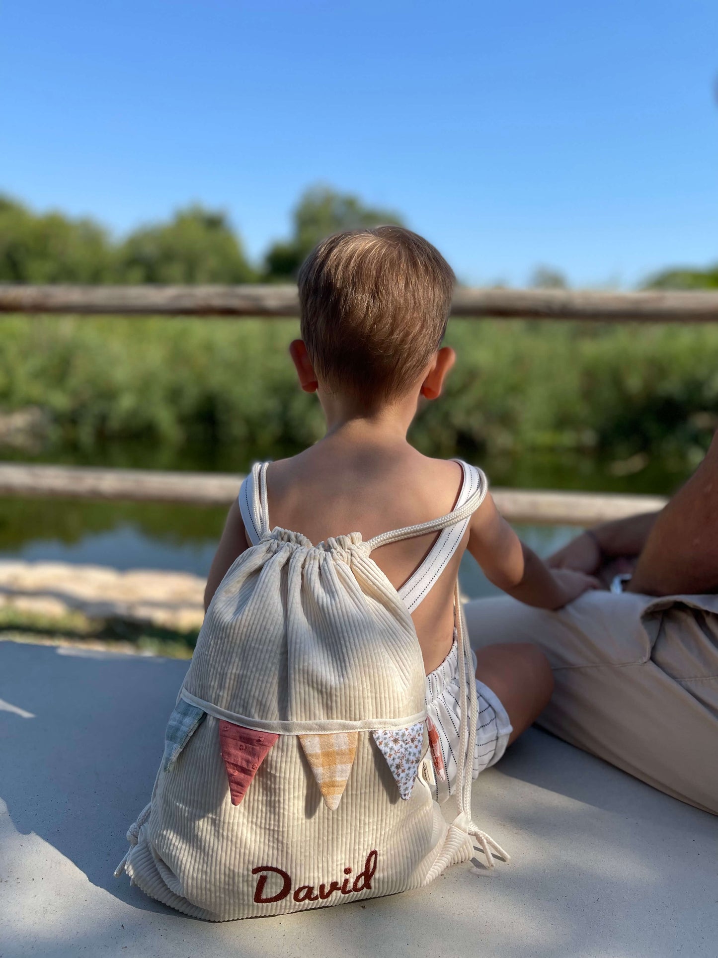 Mochila de cuerdas impermeable
