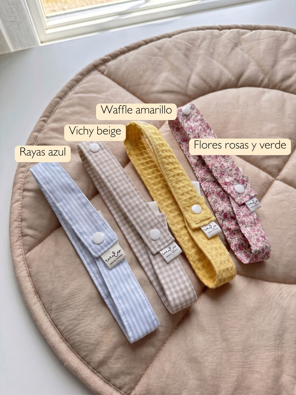 Nonito sensorial + cinta cuelga juguetes