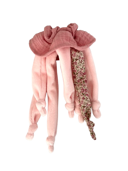 Tentáculos Nonito el Pulpito doudou Rosa