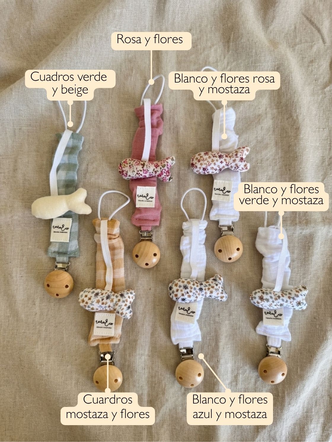 Pack chupetero + toalla multiusos