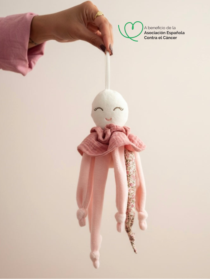 Nonito el pulpito Doudou Rosa