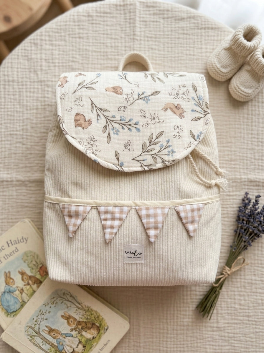 Mochila personalizada banderitas