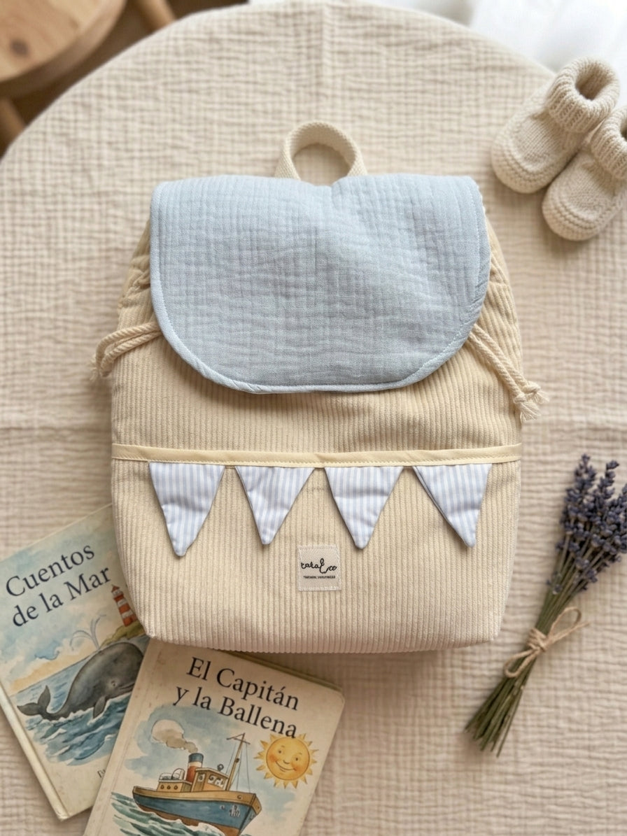 Mochila personalizada banderitas