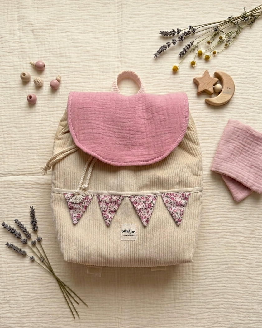 Mochila personalizada banderitas