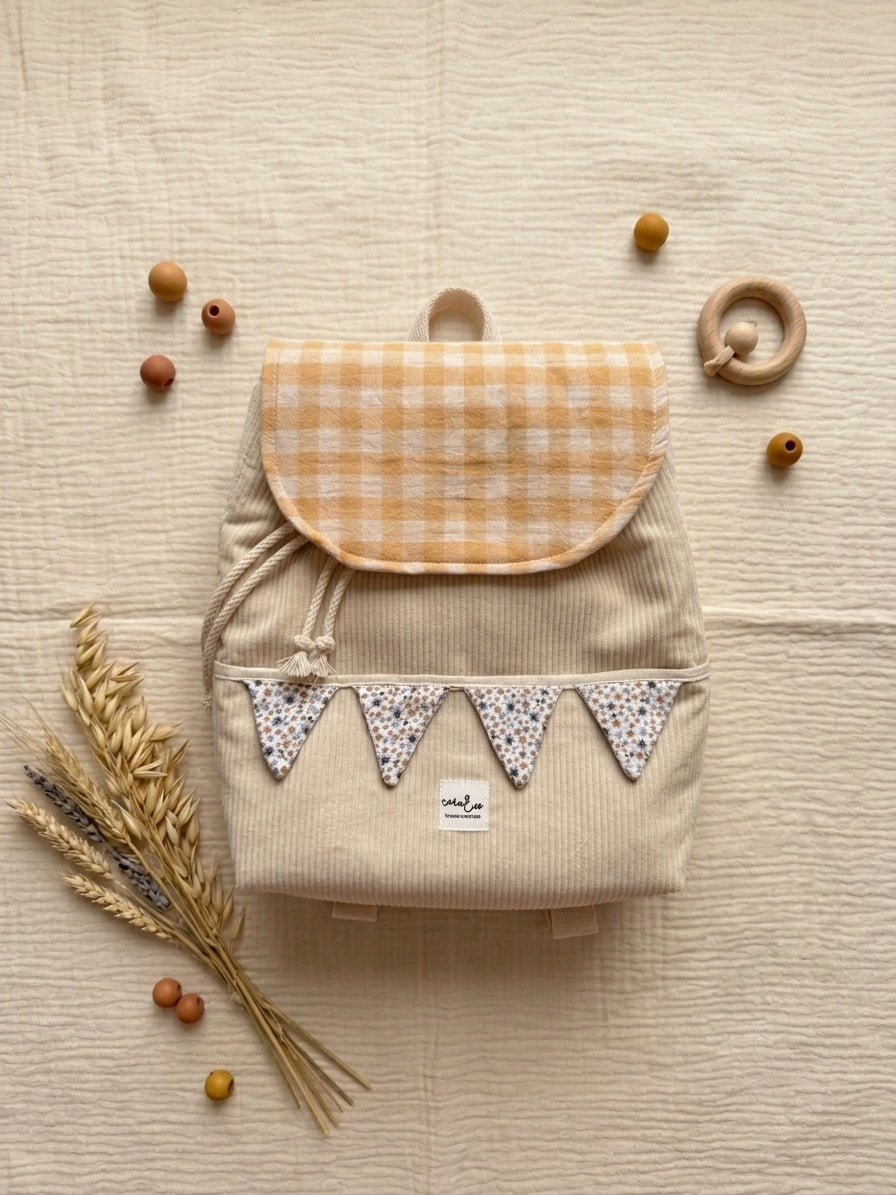 Mochila personalizada banderitas