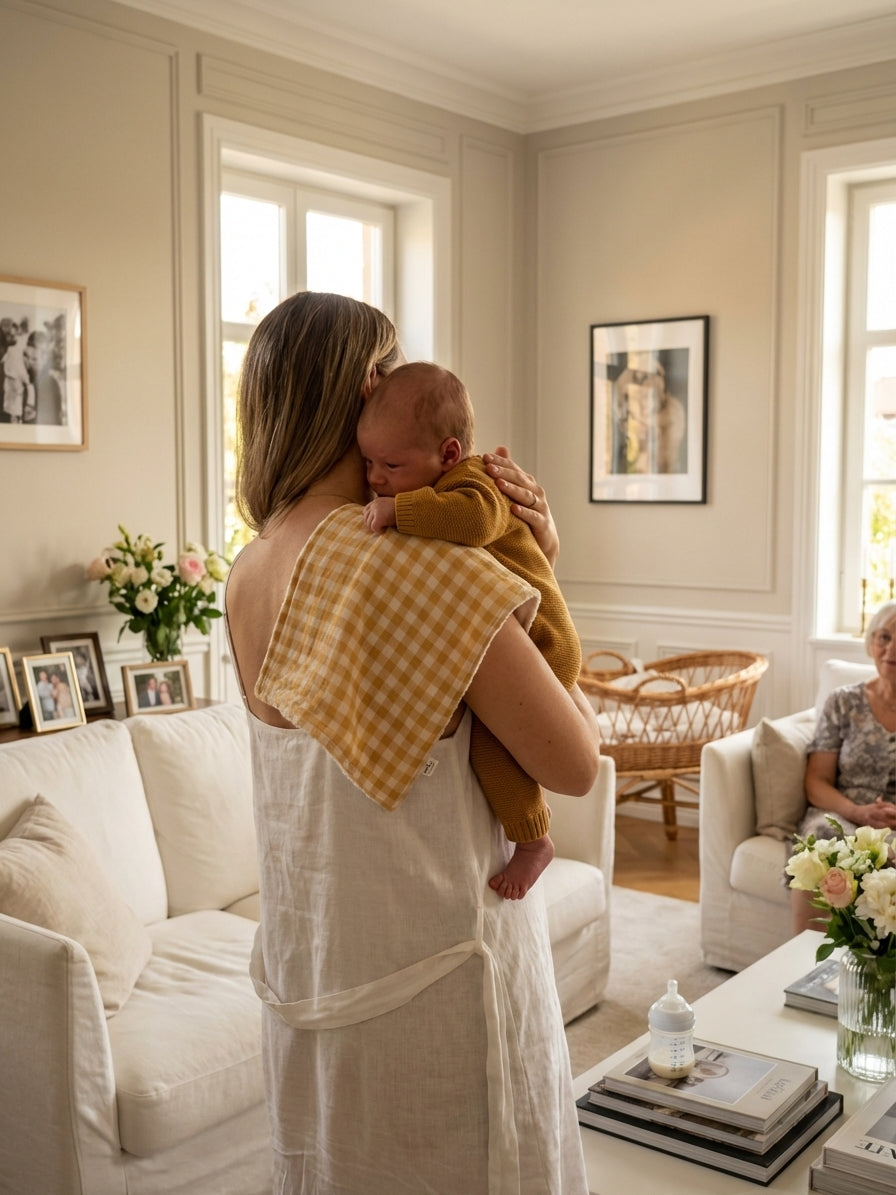 Pack Nonito + Muselina y toalla + cinta cuelga juguetes