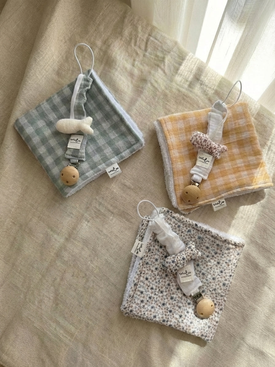 Pack chupetero + toalla multiusos