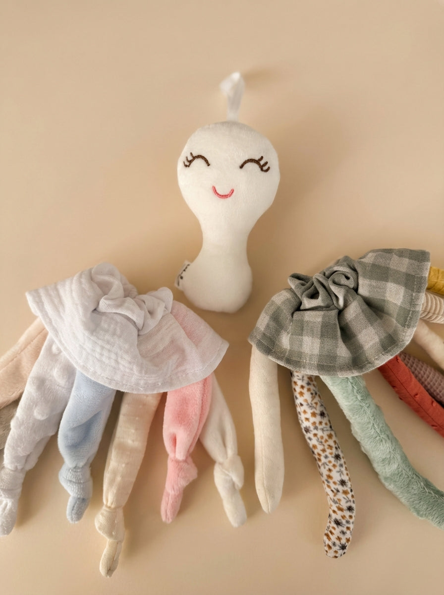 Pack Nonito el pulpito Doudou + Sensorial