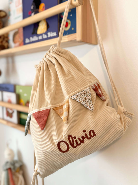 Mochila de cuerdas impermeable