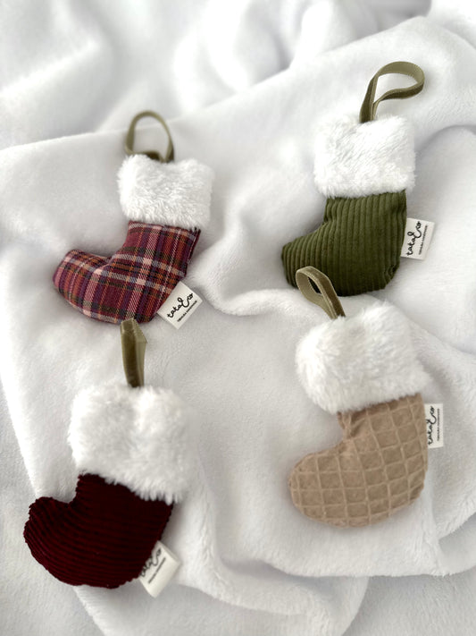 Botas adorno Navidad